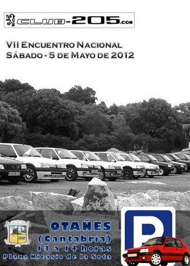 5 de Mayo - Parada en Otañes del VII encuentro nacional del Club 205