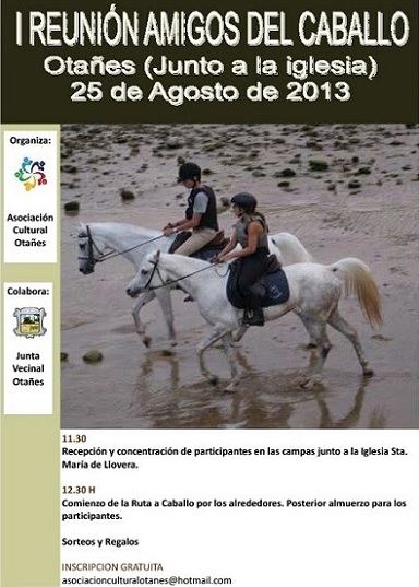 25 de Agosto. I Reunión de amigos del caballo.