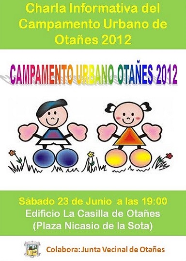 23 de Junio - Charla explicativa sobre el Campamento Urbano Otañes 2012