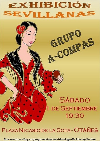 1 de Septiembre - Exhibición de Sevillanas por A-Compas